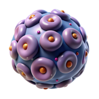 notable coastal Hyper-specific, photorealistic render of an isolated, single, cell undergoing mitosis with visible chromosomes and cellular structures with Transparent Background sharp png