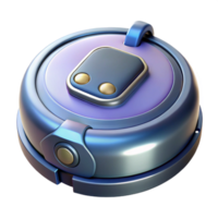 breathtaking distinctive Professional render, isolated cutout of a hyper-specific design for a retro-futuristic toaster with glowing vacuum tubes and analog dials with Transparent Background png