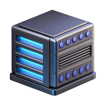 Impressionante dinamico nordico iperspecifico professionale rendere di un' separare, isolato server cremagliera unità con lampeggiante led, ultra dettagliato con trasparente sfondo 8 mila png