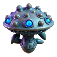 hypnotic dynamic nordic Photorealistic, ultra-detailed, isolated cutout of a hyper-specific alien spore, bioluminescent, intricate patterns, concept art style with Transparent Background flawless png