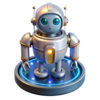 gorgeous geometric Ultra-detailed, isolated cutout, concept art style rendering of a single, sentient robotic probe, displaying complex circuitry with Transparent Background top-tier png