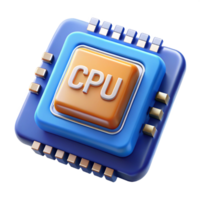 rare tropical A CPU, central processing unit with Transparent Background high quality png