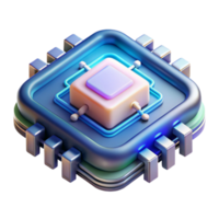pristine signature Isolated cutout, ultra-detailed concept art style rendering of a single, futuristic, glowing circuit board with Transparent Background png