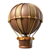 joyful magnificent Hyper-specific, isolated cutout of a steampunk airship propeller with intricately designed blades and a central hub Professional render with Transparent Background flawless png