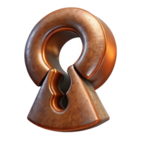 hypnotic elegant Photorealistic, hyper-specific, isolated cutout of a single, rusted, metal keyhole, with a miniature, swirling vortex visible inside with Transparent Background museum quality png