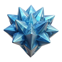 beautiful passionate elegant Ultra-detailed, photorealistic isolated cutout of a single, levitating, ice crystal with intricate fractal patterns with Transparent Background museum quality png