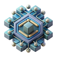 signature futuristic An abstract, geometric pattern resembling a circuit board with Transparent Background 8K png