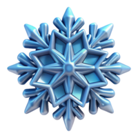 stunning celebrated Hyper-specific professional render of a single snowflake with intricate crystalline structure with Transparent Background png