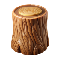 striking celebrated Professional render, ultra-detailed, isolated cutout, concept art style of a single, cross-section of a tree trunk with Transparent Background png