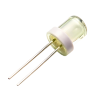 Detailed view of an electronic diode emphasizing its structure, connectors, and use in modern circuit design png