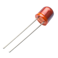 Light Dependent Resistor LDR Component Isolated on Transparent Background for Electronic Circuits and Projects png