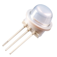 Isolated LED Light Emitting Diode with Compact Design and Precision Engineering on White png
