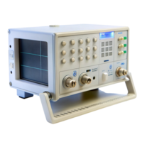 Advanced signal generator device with control panel and monitor screen for professional electronic measurements png
