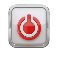 Logout and power button icons in modern design, concept for user interface, secure exit, and digital access control png