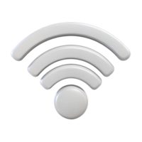 Digital signal strength icon in minimalist design, with blue bars on Transparent Background for network connectivity concept png