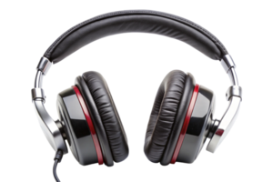 Stylish and comfortable headphones with cushioned ear pads, ideal for immersive sound experience and studio use png