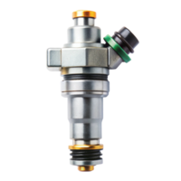 Precision fuel injector isolated on Transparent Background ideal for efficient engine performance and fuel delivery png