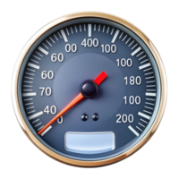 Close up of vehicle odometer showing mileage readings designed for dashboard use png