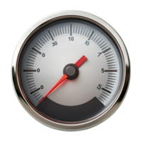 analog car speedometer isolated designed for accurate speed measurement and control png