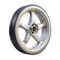 Car rim without tire isolated on Transparent Background perfect for replacement parts and vehicle customization png