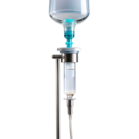 Intravenous drip system, essential for hydration and medication delivery in healthcare settings png
