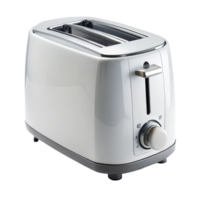 Compact silver countertop appliance with a modern design, perfect for kitchens and small spaces, isolated on white png