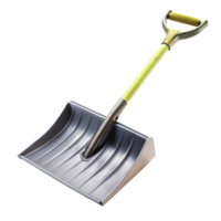 Lightweight snow shovel with ergonomic handle for easy snow removal, perfect for driveways and sidewalks png