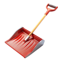 Durable snow shovel with wide scoop design for efficient snow clearing during harsh winter conditions png