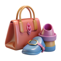 fascinating melancholic avant-garde Unique AI Image Prompts for Fashion Accessories Isolateon Transparent Backgrounsharp png