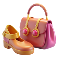 dynamic impressive Unique AI Image Prompts for Fashion Accessories Isolateon Transparent Backgrounsharp png
