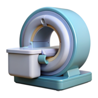 sumptuous joyful coastal CT scanner, circular opening, complex mechanical details, render, soft lighting, isolateon transparent background,high-resolution product photography detailed png