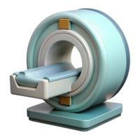 wonderful coastal CT scanner, circular opening, complex mechanical details, render, soft lighting, isolateon transparent background,high-resolution product photography refined png