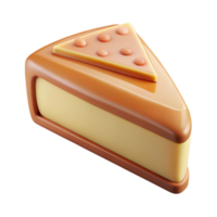 covetetraditional Cheesecake slice, graham cracker crust, soft lighting, side view, detaileillustration, isolateon transparent background,high-resolution product photography masterfully captured png