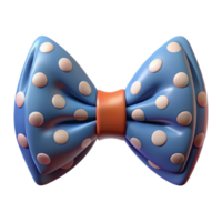 spectacular melancholic victorian Bow tie with a polka dot pattern, pre-tiestyle, silk fabric, studio lighting, front view, isolateon transparent background,high-resolution product photography crisp png