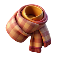 dramatic coveteA luxurious cashmere scarf with a subtle plaipattern, soft texture, studio lighting, top-down view, isolateon transparent background,high-resolution product photography png
