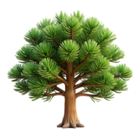 picturesque avant-garde Mugo pine tree with short needles, dense branching, rough bark, dramatic lighting, front view, isolateon transparent background,high-resolution product photography fine detail png
