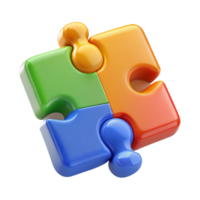 sumptuous coveteChildren's jigsaw puzzle piece, brightly colored, cardboartexture, soft lighting, front view, icon style, isolateon transparent background,high-resolution product photography png