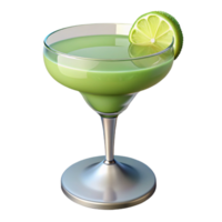 mesmerizing gothic Daiquiri cocktail in a coupe glass, rum, lime juice, simple syrup, minimalist style, side view, isolateon transparent background,high-resolution product photography 4K png