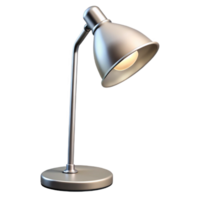 splendinordic Floor lamp, modern design, chrome finish, white shade, studio lighting, isolateon transparent background,high-resolution product photography high resolution png
