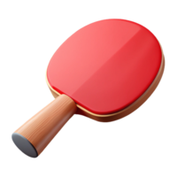 playful majestic Wooden table tennis paddle, rerubber surface, studio lighting, top-down view, studio photography, isolateon transparent background,high-resolution product photography artisan png