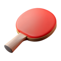 stunning baroque Wooden table tennis paddle, rerubber surface, studio lighting, top-down view, studio photography, isolateon transparent background,high-resolution product photography refined png