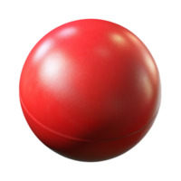tranquil gorgeous Rerubber bouncy ball, slightly worn texture, glossy finish, studio lighting, isolateon transparent background,high-resolution product photography handcrafted png