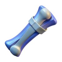 beautiful tranquil minimalist X-ray film, showing a fracturebone, realistic image data, isolateon transparent background,high-resolution product photography high resolution png