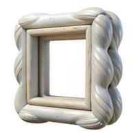 calm impressive Whitewashewooden frame, distressefinish, visible knots animperfections, soft lighting, front view, isolateon transparent background,high-resolution product photography expertly shot png