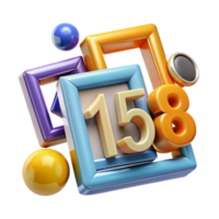 reflective exquisite Image Prompts for Frames anBorders Isolateon Transparent Backgrountop-tier png