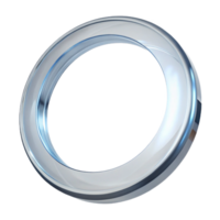 dreamy dramatic Circular glass frame with a beveleedge, clear antransparent, front view, studio lighting, isolateon transparent background,high-resolution product photography 8K png