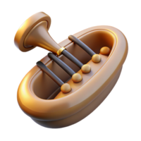 dramatic standout Unique Image Prompts for Musical Instruments Isolateon Transparent Background png