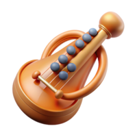 melancholic pristine Unique Image Prompts for Musical Instruments Isolateon Transparent Backgrounstudio quality png