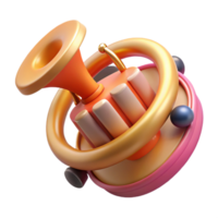 memorable baroque Unique Image Prompts for Musical Instruments Isolateon Transparent Backgrounmasterfully captured png