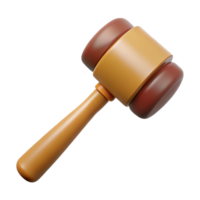 pristine distinguisheMallet with a rubber heaana wooden handle, studio lighting, front view, isolateon transparent background,high-resolution product photography png